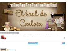 Tablet Screenshot of elbauldecarlota.blogspot.com