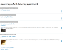 Tablet Screenshot of montenegro-apartment.blogspot.com
