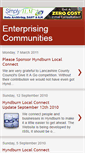 Mobile Screenshot of enterprisingcommunities.blogspot.com