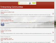 Tablet Screenshot of enterprisingcommunities.blogspot.com