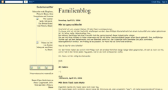 Desktop Screenshot of familienblog.blogspot.com