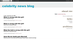 Desktop Screenshot of celebrity-news-blog.blogspot.com