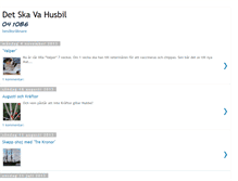 Tablet Screenshot of detskavahusbil.blogspot.com