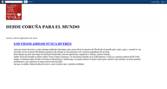 Desktop Screenshot of desdecorunaparaelmundo.blogspot.com