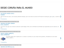 Tablet Screenshot of desdecorunaparaelmundo.blogspot.com