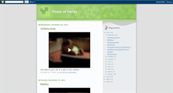Desktop Screenshot of houseofharley.blogspot.com