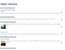 Tablet Screenshot of highlyindonesia.blogspot.com
