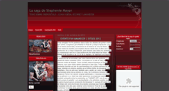 Desktop Screenshot of la-saga-de-stephenimeyer.blogspot.com