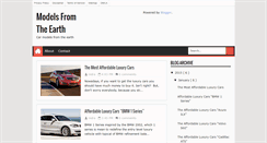 Desktop Screenshot of modelsfromtheearth.blogspot.com