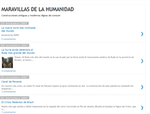 Tablet Screenshot of maravillasdelahumanidad.blogspot.com