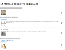 Tablet Screenshot of lapandilladequintociudadania.blogspot.com