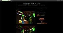 Desktop Screenshot of guerillawartactix.blogspot.com