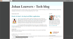 Desktop Screenshot of johanlouwers.blogspot.com