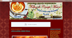 Desktop Screenshot of folhasdecampomaior.blogspot.com