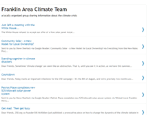 Tablet Screenshot of franklinareaclimateteam.blogspot.com