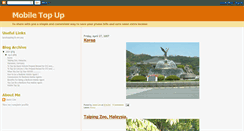 Desktop Screenshot of mobiletopup.blogspot.com