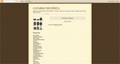 Desktop Screenshot of catarsedionisica.blogspot.com