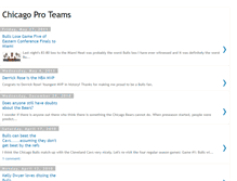 Tablet Screenshot of chicagoproteams.blogspot.com