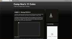 Desktop Screenshot of campcule.blogspot.com