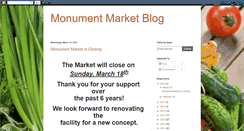 Desktop Screenshot of monumentmarket.blogspot.com