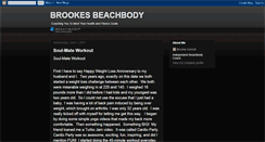 Desktop Screenshot of brookesbeachbody.blogspot.com