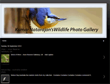 Tablet Screenshot of kumar-natarajan.blogspot.com