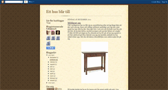 Desktop Screenshot of etthusblirtill-anna.blogspot.com