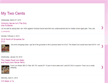 Tablet Screenshot of mytwocents-meliss.blogspot.com