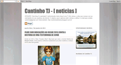 Desktop Screenshot of cantinhotj.blogspot.com