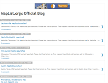 Tablet Screenshot of maplist.blogspot.com