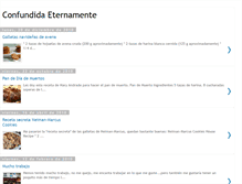 Tablet Screenshot of confundidaeternamente.blogspot.com