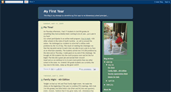 Desktop Screenshot of myfirstyear-bob.blogspot.com
