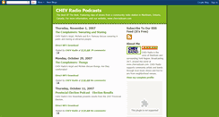 Desktop Screenshot of chevpodcasts.blogspot.com