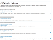 Tablet Screenshot of chevpodcasts.blogspot.com