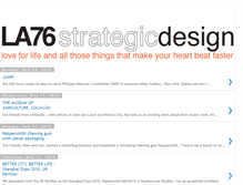 Tablet Screenshot of la76strategicdesign.blogspot.com