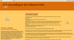 Desktop Screenshot of gilmoregirllife.blogspot.com