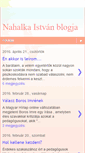 Mobile Screenshot of nahalkaistvan.blogspot.com