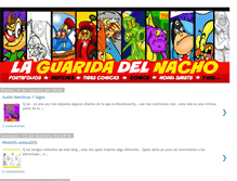 Tablet Screenshot of laguaridadelnacho.blogspot.com