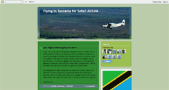 Desktop Screenshot of flyingtanzania.blogspot.com