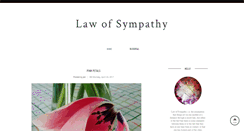 Desktop Screenshot of lawofsympathy.blogspot.com