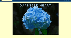 Desktop Screenshot of daantjesheart.blogspot.com