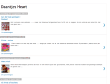 Tablet Screenshot of daantjesheart.blogspot.com