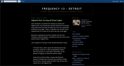 Desktop Screenshot of frequency13.blogspot.com