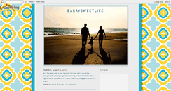 Desktop Screenshot of barrysweetlife.blogspot.com