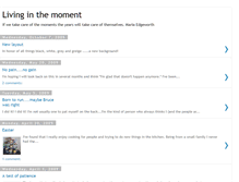 Tablet Screenshot of livinginthemoment1.blogspot.com