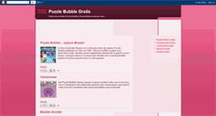 Desktop Screenshot of giochipuzzlebubble.blogspot.com