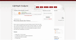 Desktop Screenshot of easy-lifestyle-gadgets.blogspot.com
