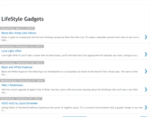 Tablet Screenshot of easy-lifestyle-gadgets.blogspot.com