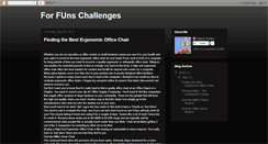 Desktop Screenshot of forfunchallenges.blogspot.com