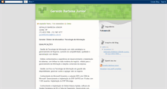 Desktop Screenshot of geraldobarbosajr.blogspot.com